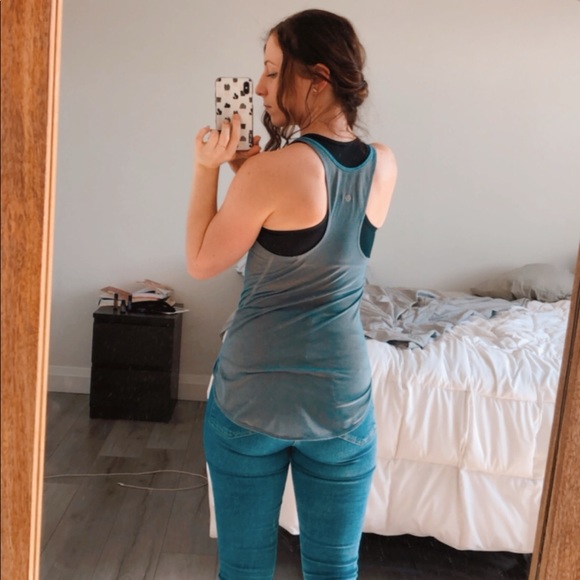 Sheer Lululemon Racer back tank - Picture 3 of 7